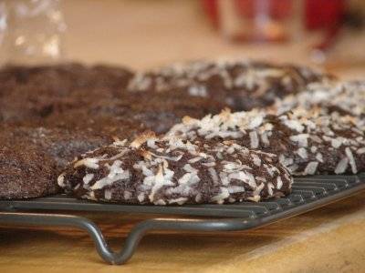 Moist Triple Chocolate Cookies