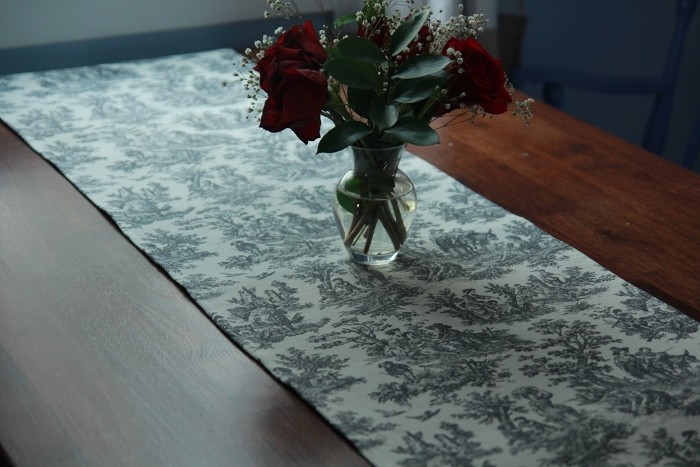 toile table runner toile table runner