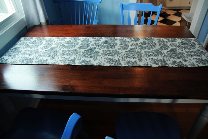 toile table runner toile table runner