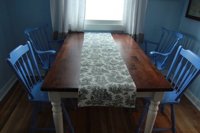 toile table runner toile table runner