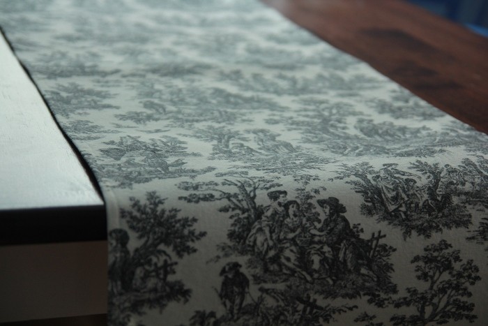 toile table runner toile table runner