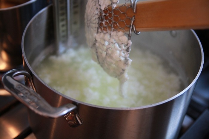 ricotta cheese making ricotta cheese making