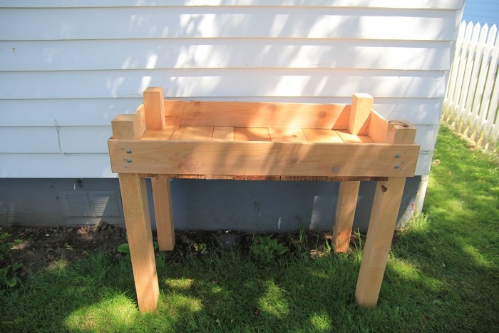 elevated raised gardening bed elevated raised gardening bed