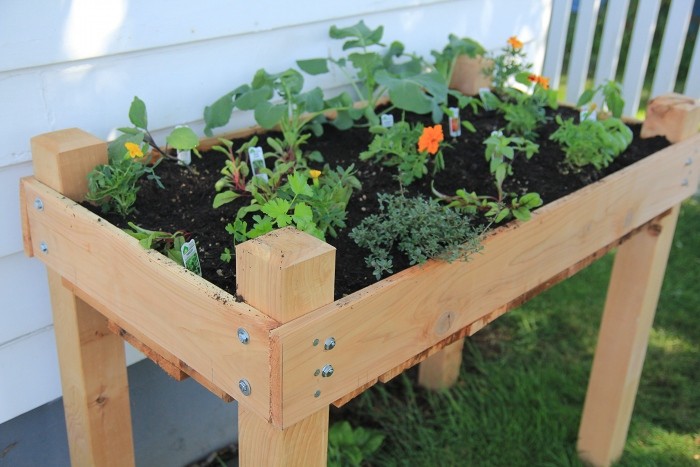 elevated raised gardening bed elevated raised gardening bed