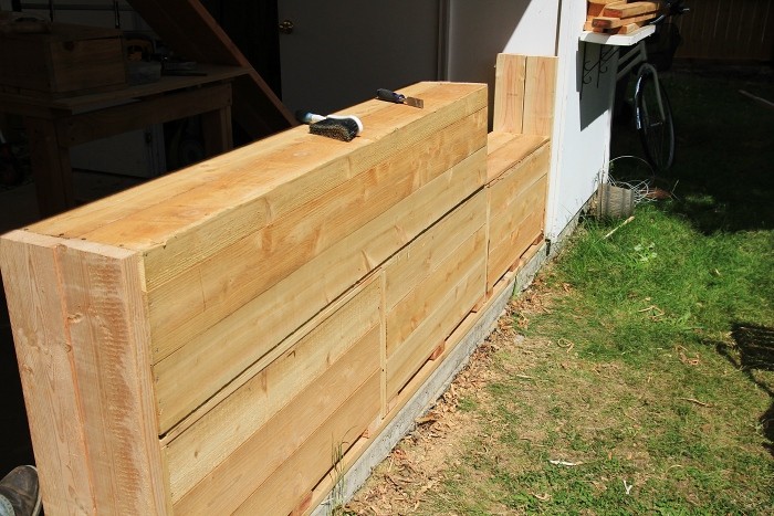 bulding half carport wall bulding half carport wall