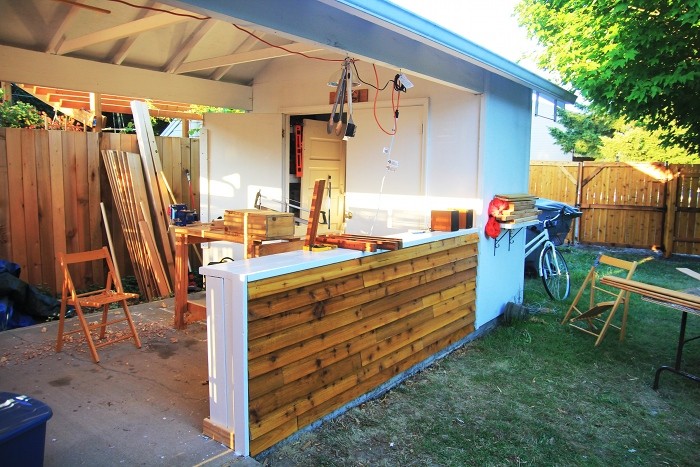 bulding half carport wall bulding half carport wall
