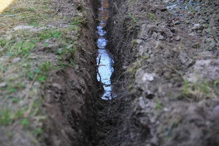 digging drainage ditches digging drainage ditches