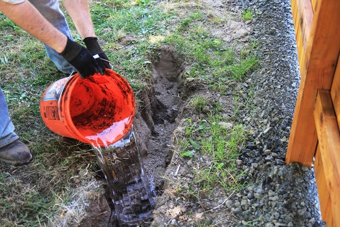 digging drainage ditches digging drainage ditches