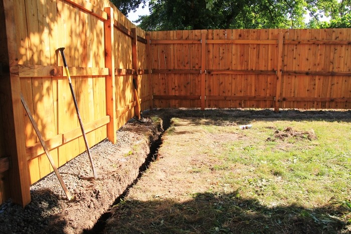 digging drainage ditches digging drainage ditches