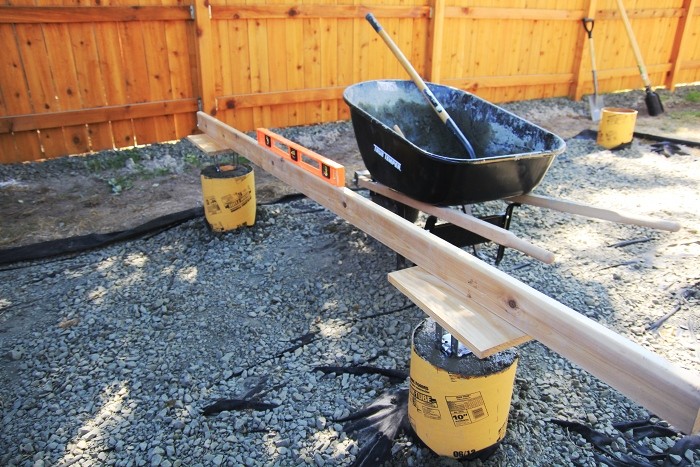 pouring concrete pouring concrete
