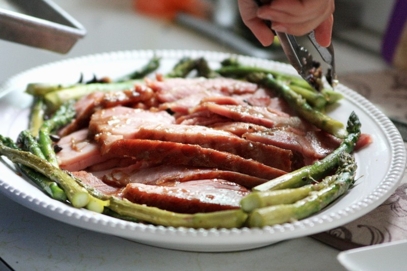 ham & asparagus