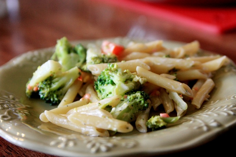 creamy pasta & broccoli