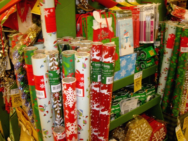 christmas wrappings