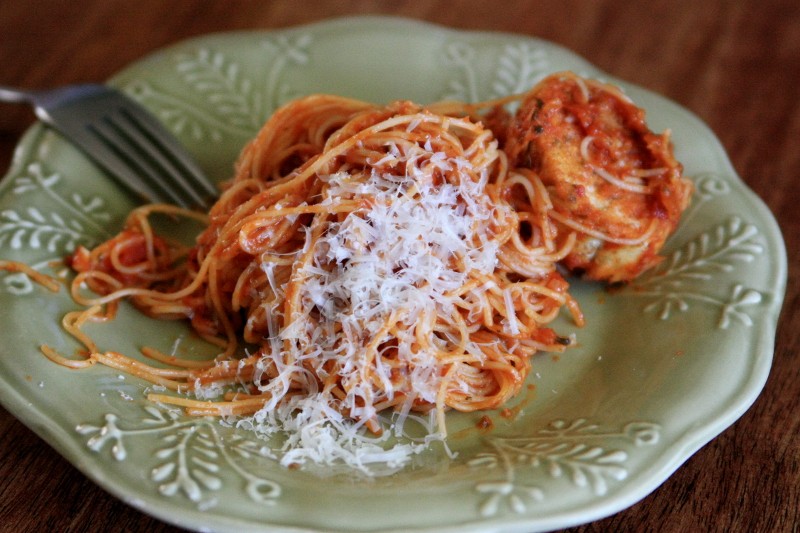 leftover spaghetti