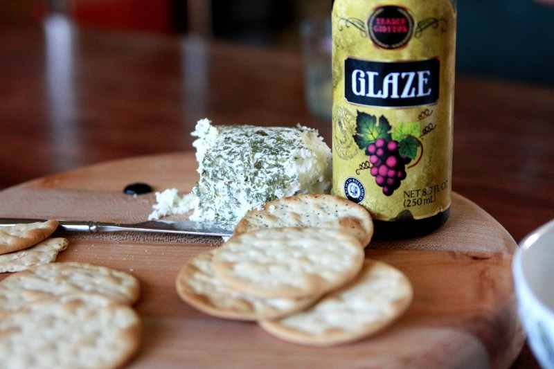 goat cheese & crackers