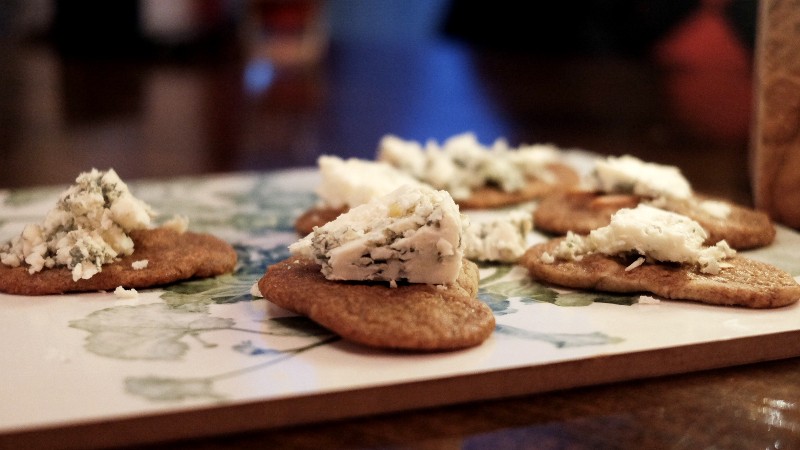 blue cheese & gingerbread