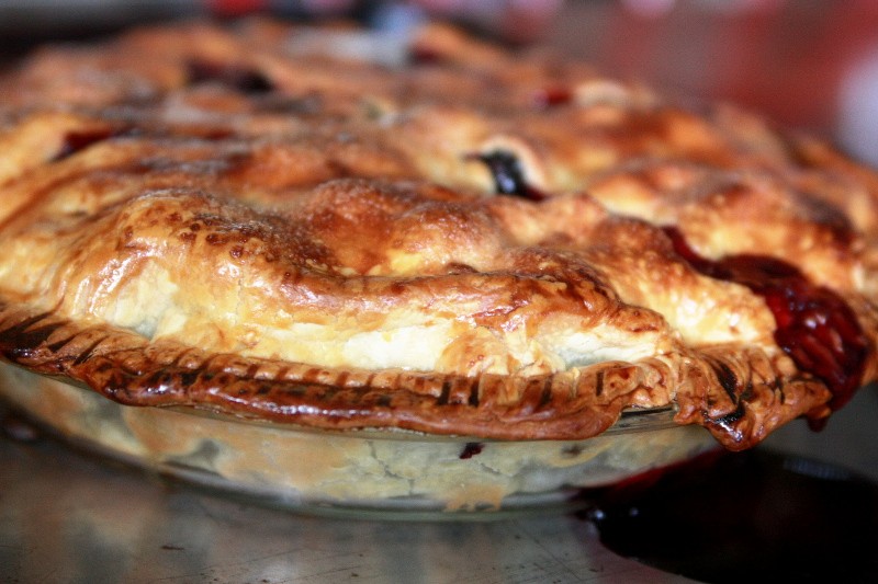 blueberry pie for national pie day