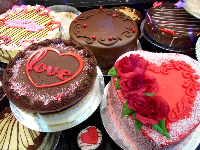 valentine's cakes