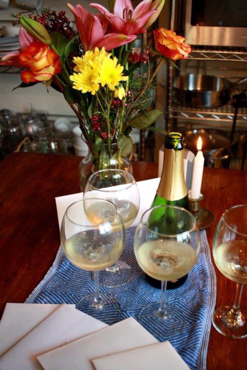 flowers, gifts & sparkling wine