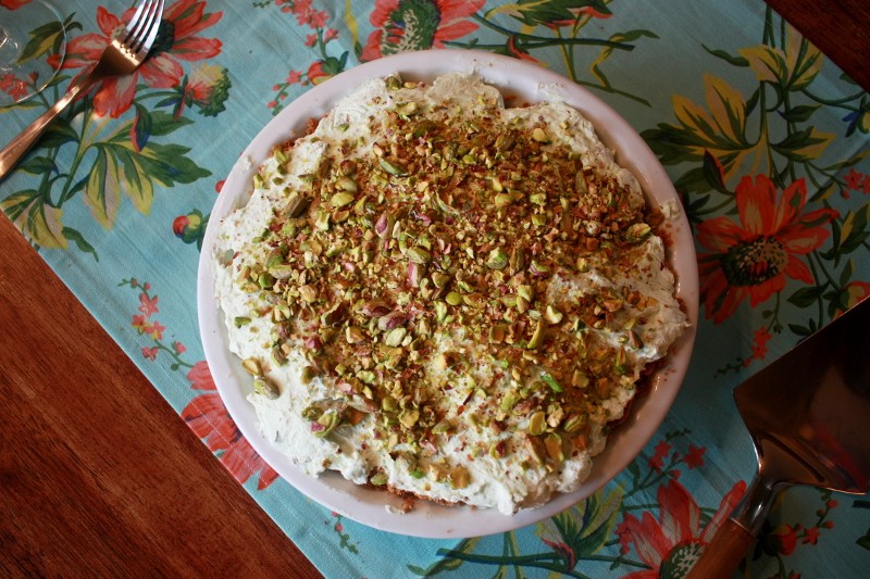 pistachio frozen pie