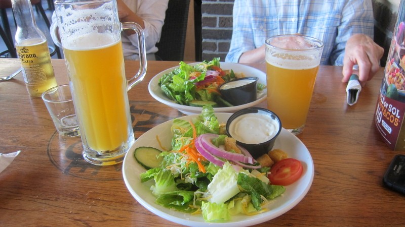 salads & beer